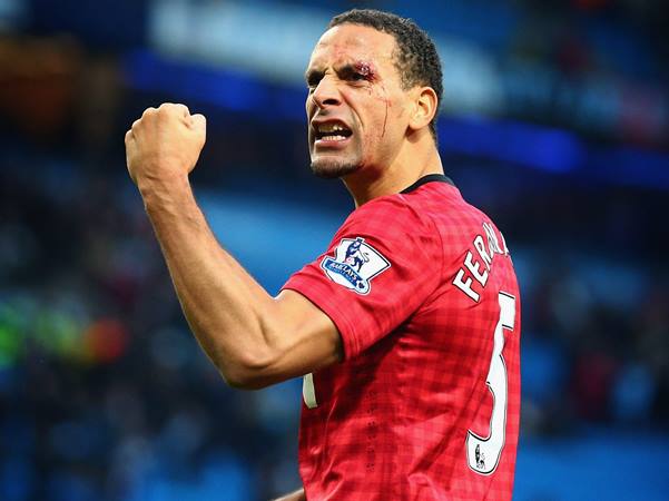 Rio Ferdinand thi đấu cho MU từ 2002 đến 2014