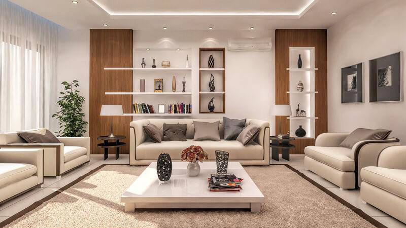 Chọn hướng kê ghế sofa phòng khách