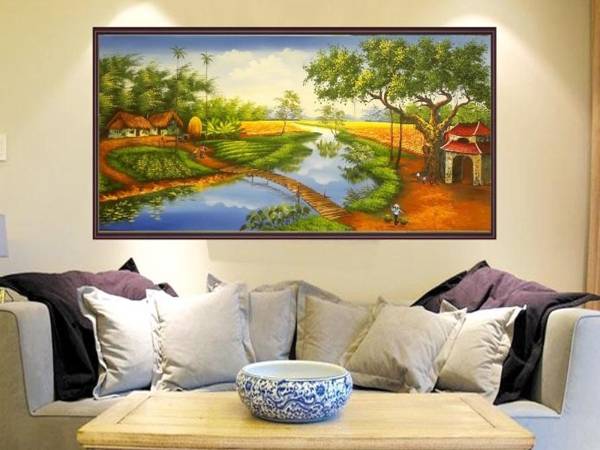 Tiêu chí chọn họa tiết tranh phong thuỷ mệnh Kim
