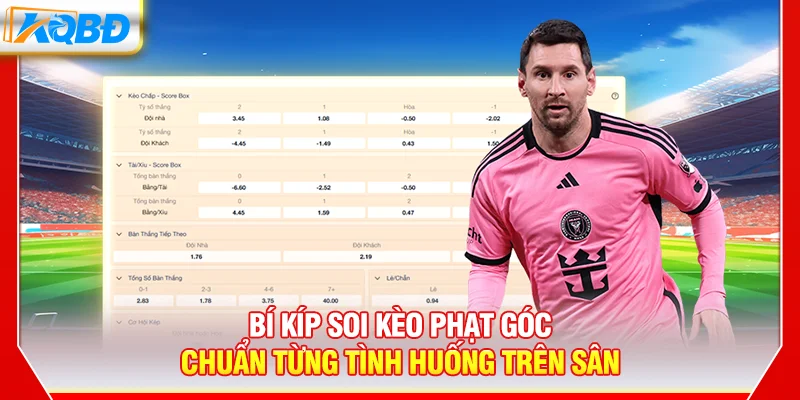 Bí Kíp Soi Kèo Phạt Góc Chuẩn Từng Tình Huống Trên Sân